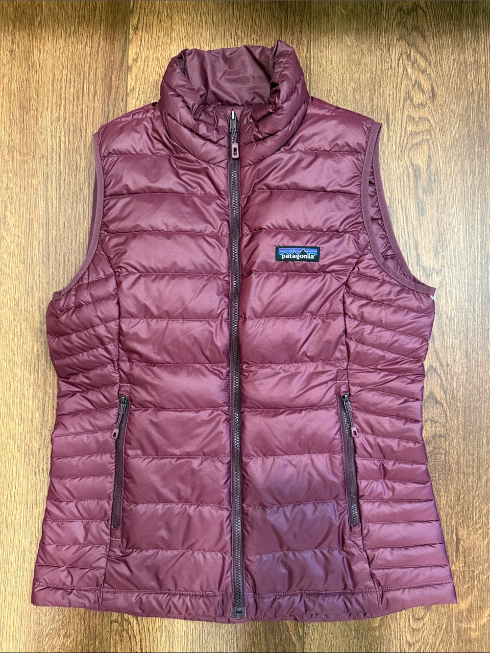 Patagonia Women’s Quilted Down-Style Vest - Wine